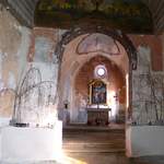 Montbrelloz : l’intérieur de l’ancienne église