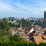 Fribourg, depuis le Collège Saint-Michel