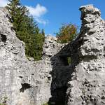 Ruines de Montsalvens, poste 1