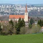 L’église d’Ependes et Fribourg