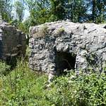 Les ruines de Montsalvens