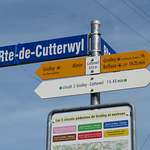Poste 2. Carrefour à Cutterwil. Allez à Grolley par le centre sportif.