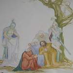 Eglise de Chapelle : fresque de Anselmo Francesconi (ANSELMO)