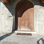 La porte de l’église de Lessoc